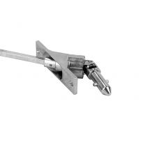 Gelenklagerplatte 52 x 22 mm, 45°