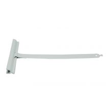 Maxi-Aluminium-Aufhängeprofilstück mit Sicherungsfeder, 150mm, Länge 190mm, beschichtet