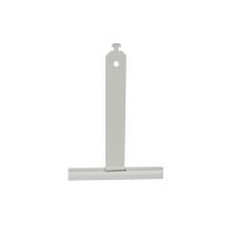 Mini-Aluminium-Aufhängeprofilstück 100mm, Länge 135mm, beschichtet