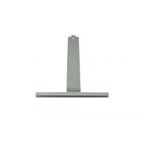 Mini-Aluminium-Aufhängeprofilstück, 100mm, Länge 190mm, blank