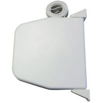 Mini-Aufschraubschwenkwickler, weiß, mit Mini-Gurt , LA= 145mm