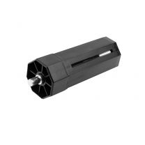 Kapsel D = 50mm, Länge 140mm mit außenliegendem Stift