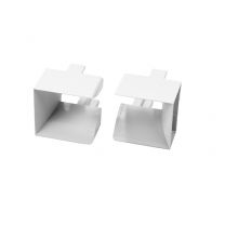 Einlauftrichter für Rollladenführung, Aluplast,  Standard  42mm, Kunststoff, weiß